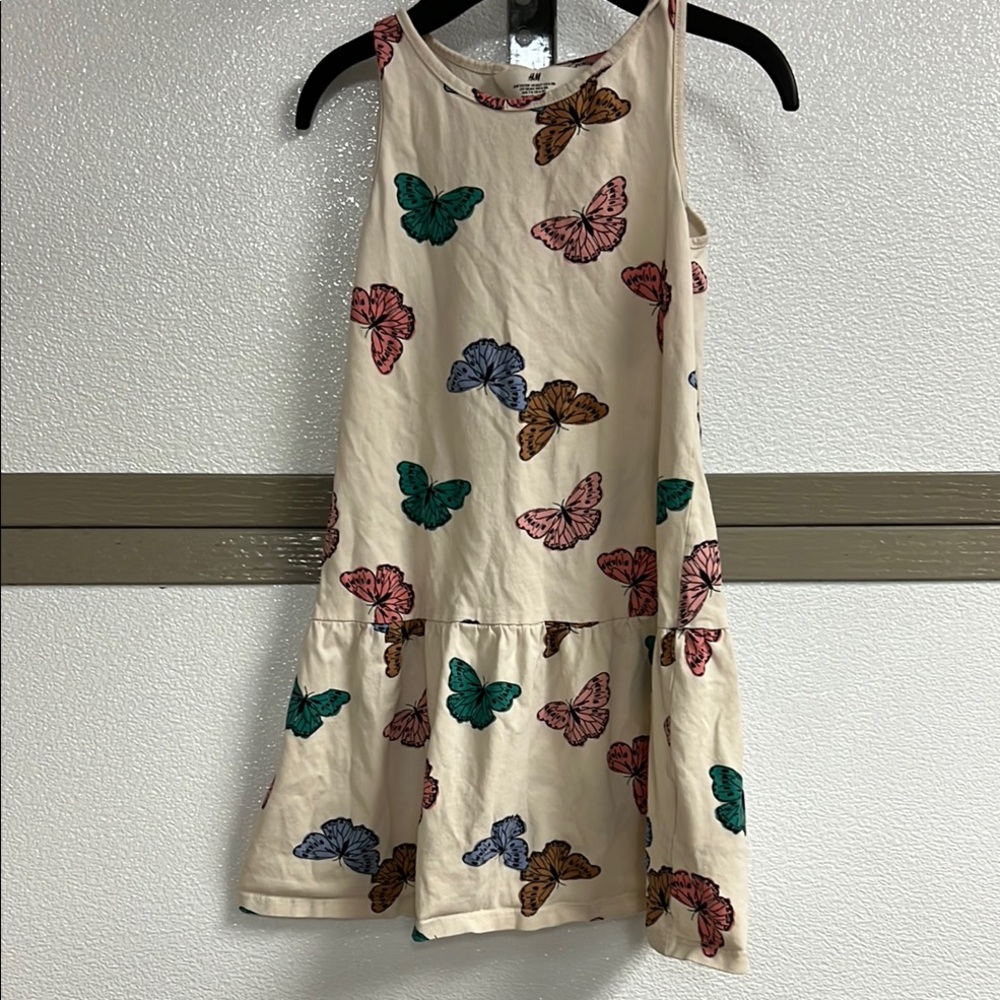 H&M Cream Halter Sundress Casual